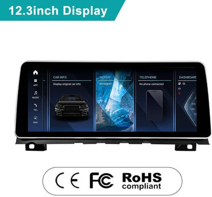 BMW F10 12.3' ANDROID 14 SCREEN  SNAPDRAGON S680