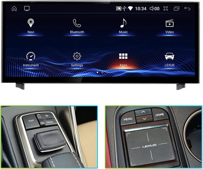Lexus IS 2013–2019 Android 14 10.2" QLED 8GB+128GB | CarPlay | 4G WiFi 2025