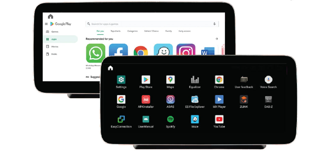 Android 14 12.3" QLED Multimedia System for Mercedes-Benz GL / GLS W166 (2012–2019)