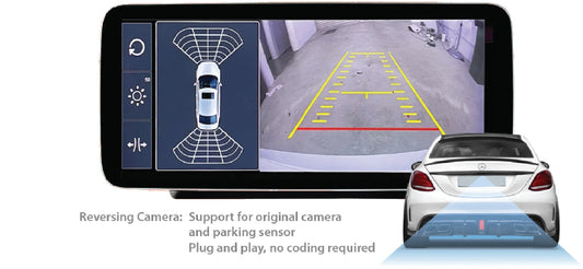 Android 14 12.3" QLED Multimedia System for Mercedes-Benz GL / GLS W166 (2012–2019)