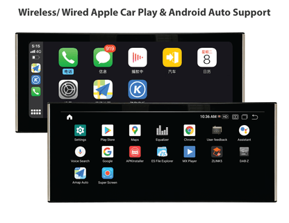 Android 14 12.3" QLED Multimedia System for Audi A6 / A7 C7 (2011–2018)