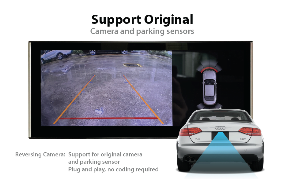 Android 14 12.3" QLED Multimedia System for Audi A6 / A7 C7 (2011–2018)