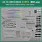 For Audi Q3 Q5 Q8 A6 A7 C8 A8 D5 Symphony Door Dashboard Ambient Light LED Atmosphere Lamp