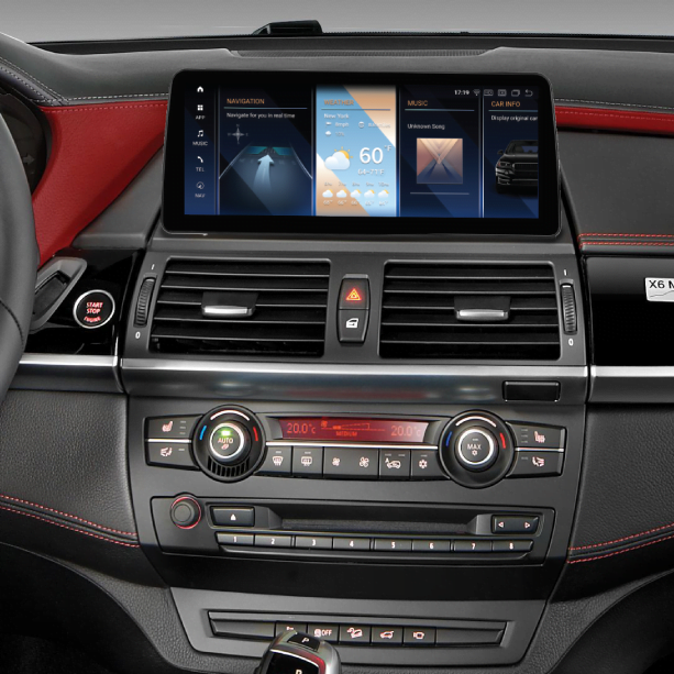 BMW X6 E71 10,2' ANDROID 14 SCREEN  SNAPDRAGON S680