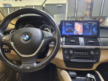 BMW X6 E70 12,3' ANDROID 14 SCREEN  SNAPDRAGON S680