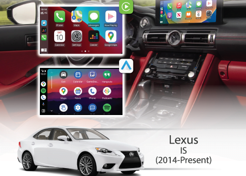 Lexus IS 2013–2019 Android 14 10.2" QLED 8GB+128GB | CarPlay | 4G WiFi 2025