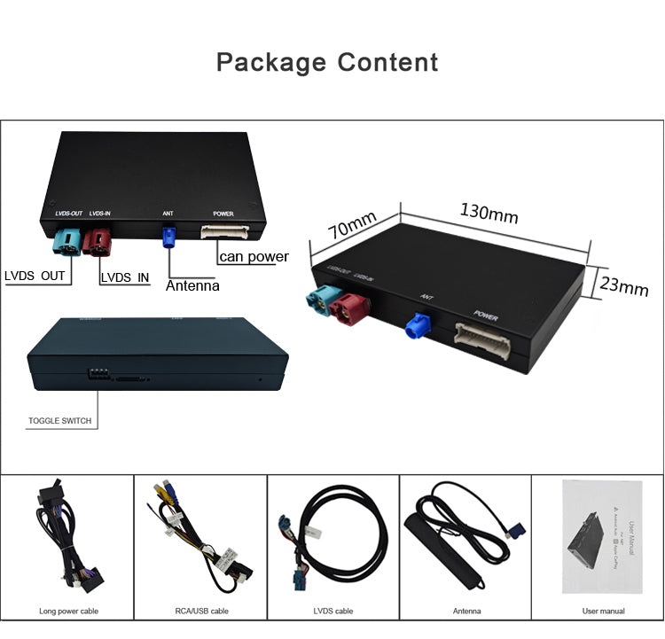 BMW Wireless CarPlay & Android Auto Module for CIC / NBT – Plug & Play Upgrade