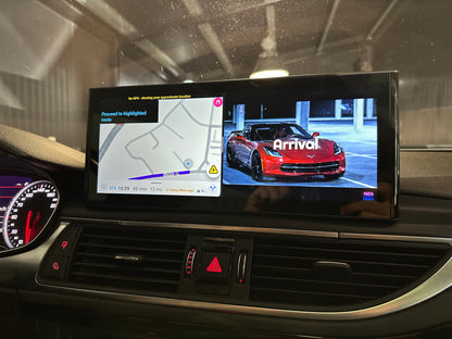 Android 14 12.3" QLED Multimedia System for Audi A6 / A7 C7 (2011–2018)