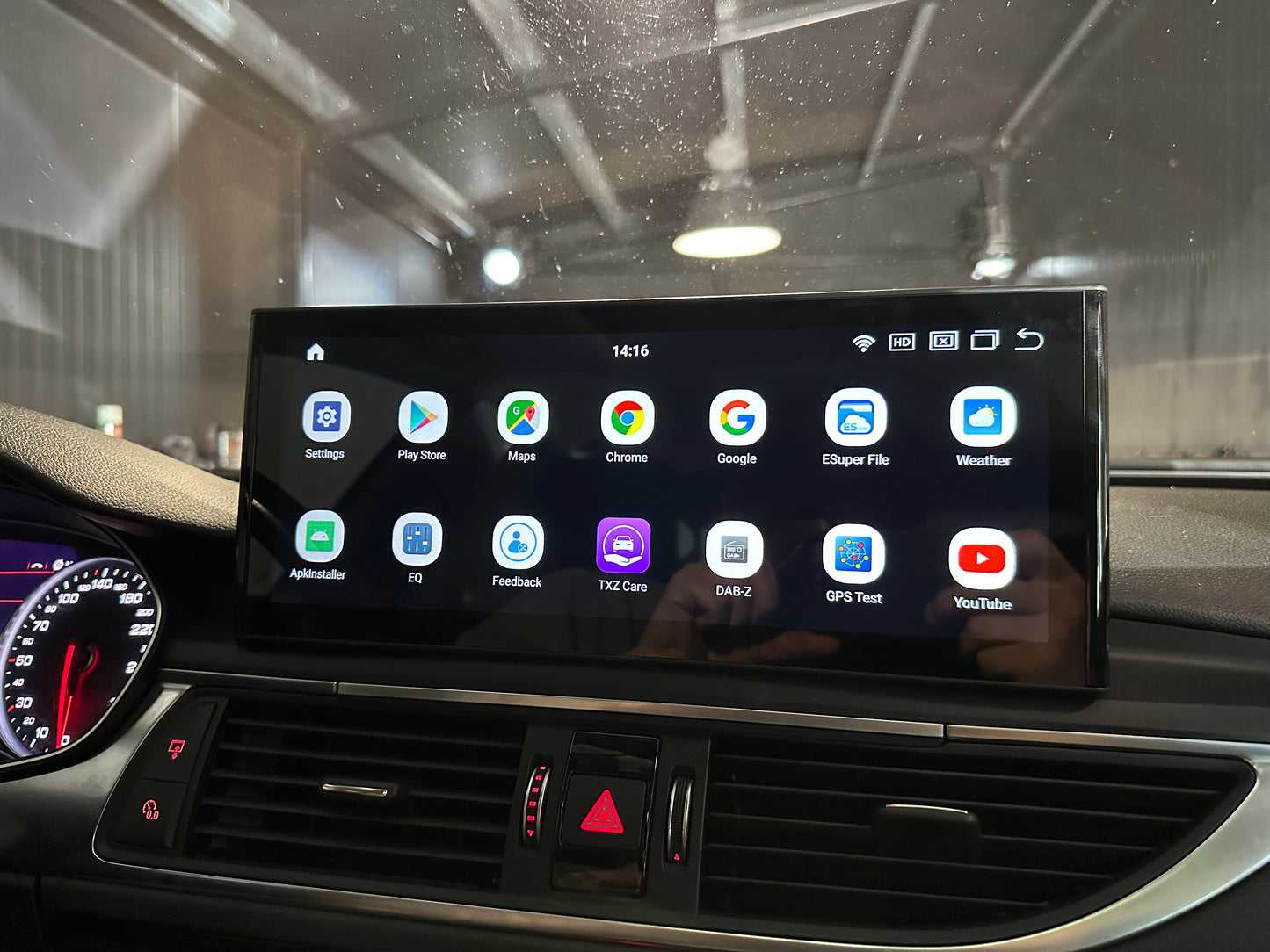 Android 14 12.3" QLED Multimedia System for Audi A6 / A7 C7 (2011–2018)