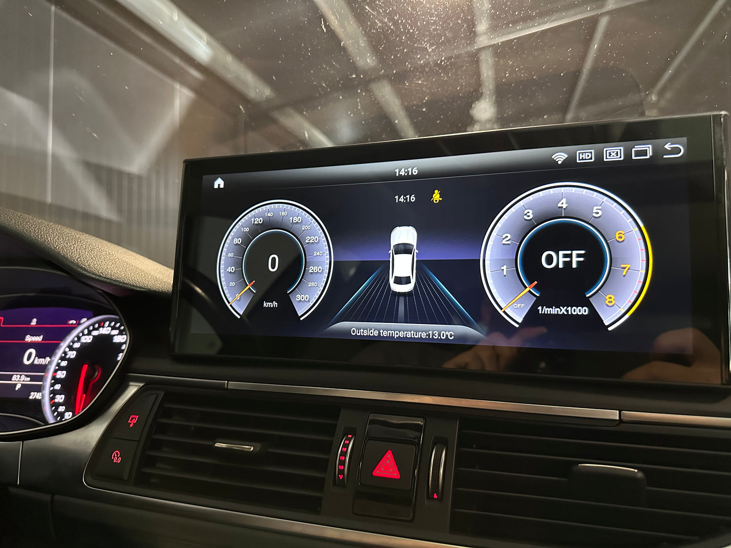 Android 14 12.3" QLED Multimedia System for Audi A6 / A7 C7 (2011–2018)