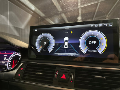 Android 14 12.3" QLED Multimedia System for Audi A6 / A7 C7 (2011–2018)