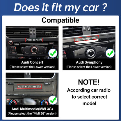 Android 14 OEM-Style Multimedia System for Audi Q5 B8 (2009–2017)