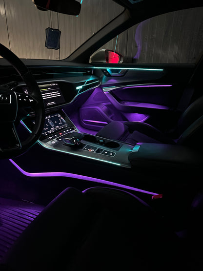 For Audi Q3 Q5 Q8 A6 A7 C8 A8 D5 Symphony Door Dashboard Ambient Light LED Atmosphere Lamp