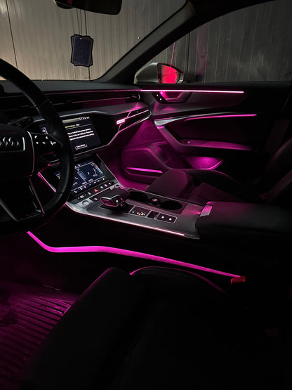 For Audi Q3 Q5 Q8 A6 A7 C8 A8 D5 Symphony Door Dashboard Ambient Light LED Atmosphere Lamp